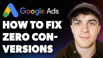 How to Fix Zero Conversions in Google Ads (Full 2025 Guide)