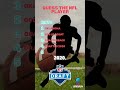 GUESS THE NFL PLAYER 🏈 How many hints did you need? 🔥 #shorts #nfl #nflfans #nfltrivia