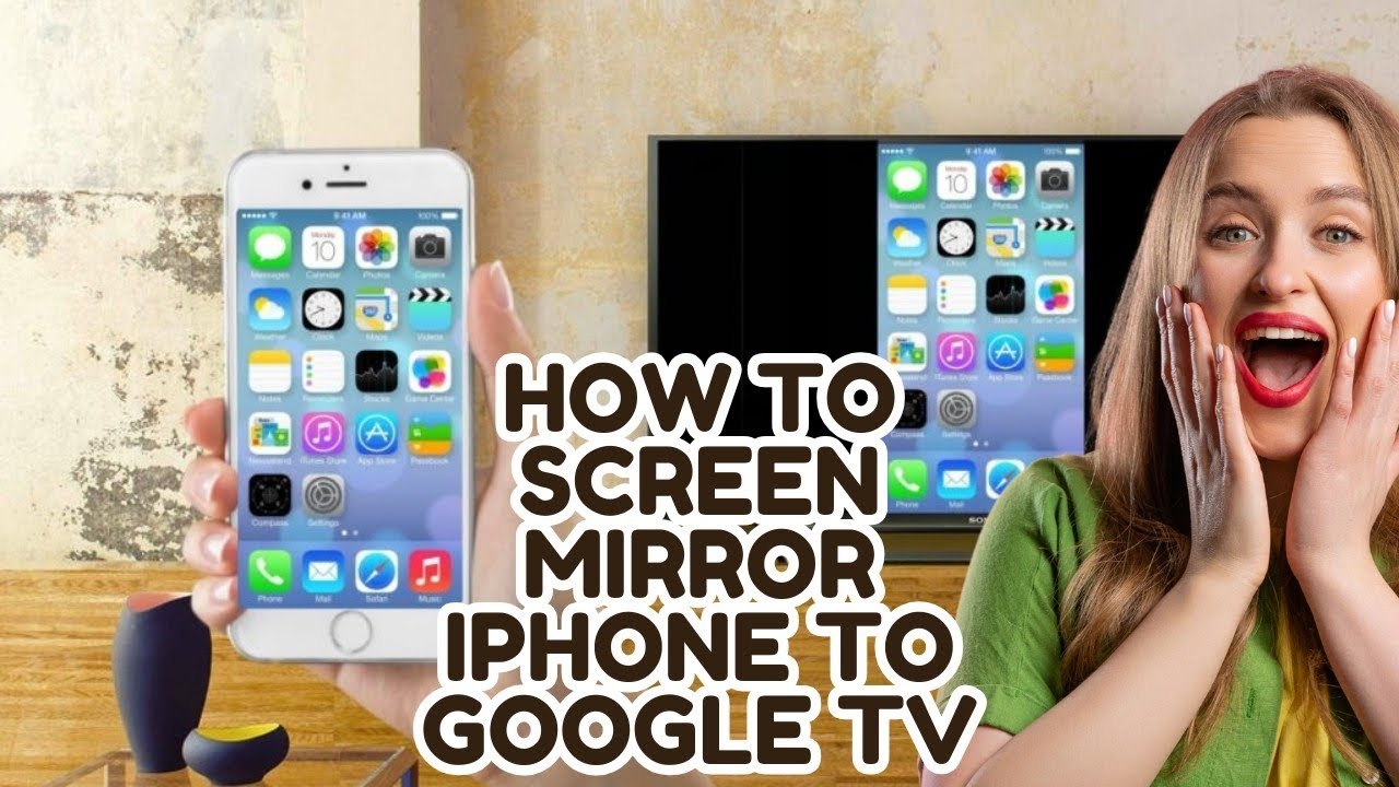 How to Screen Mirror iPhone to Google TV: Step-by-Step Guide - YouTube