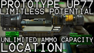 Fallout 4 Prototype UP77 Limitless Potential - Unique Laser Pistol with Unlimited Ammo Capacity!