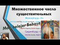 Belajar bahasa rusia - Bentuk plural kata benda