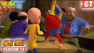 Dinosaur Park | S13 | 67 | Motu Patlu New | Cartoons For Kids | #spot