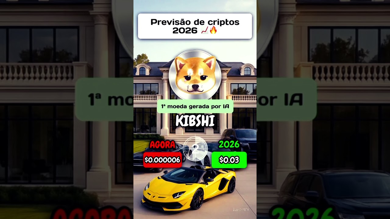 Previsão de Criptos para 2026. 