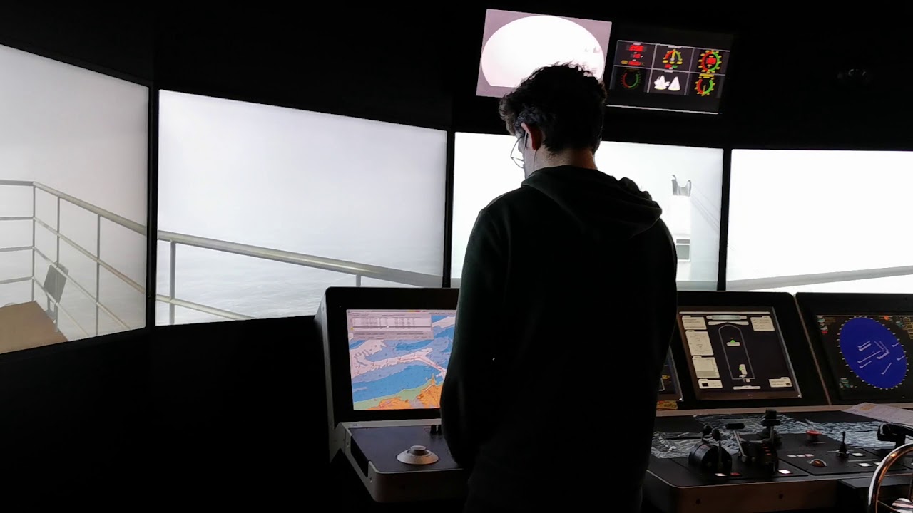 Journée portes ouvertes ENSM Le Havre 2021 : visite de 3 simulateurs de navigation