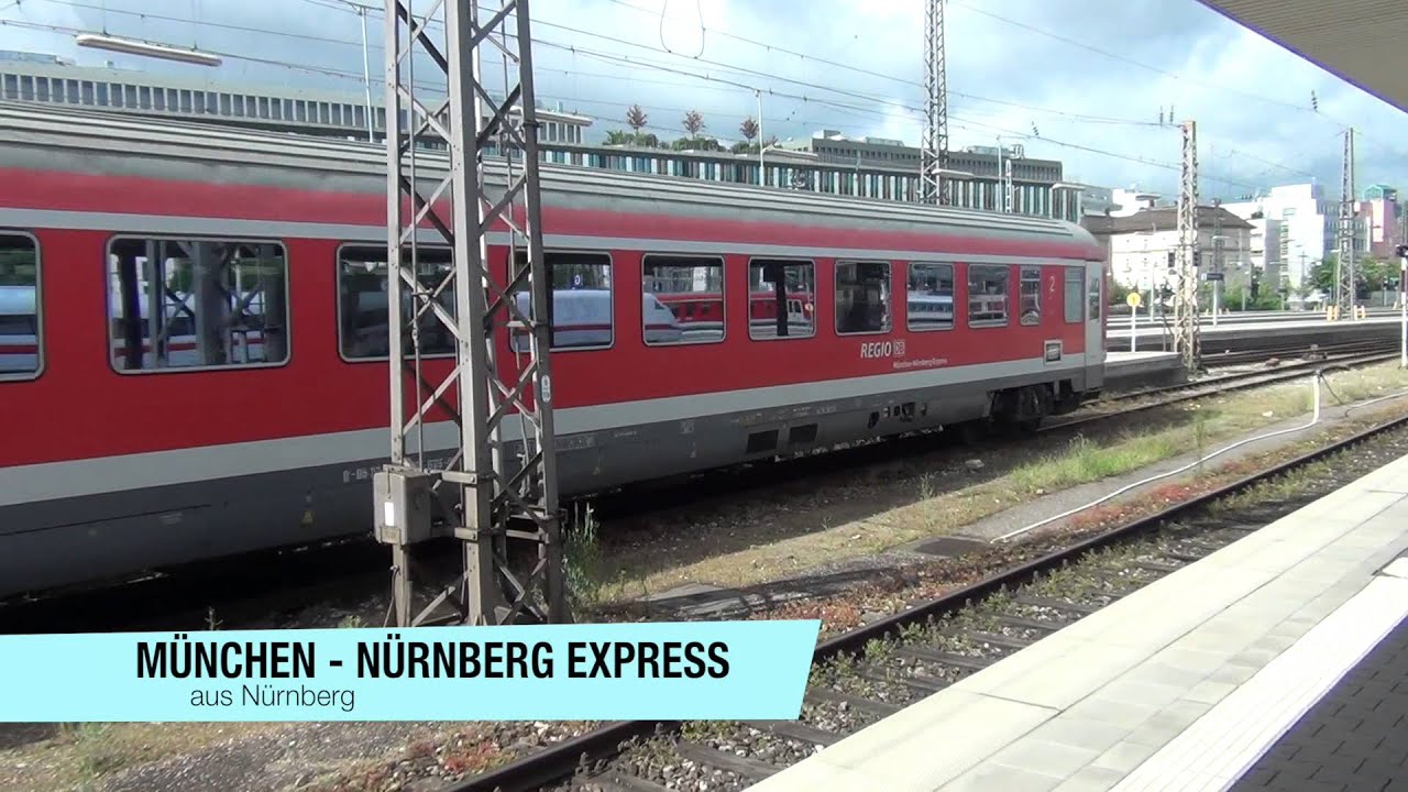 German ICE High Speed Trains at Munich Main Station (10.05.2014)