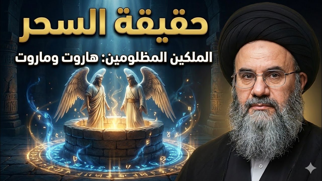 حقيقة السحر و المَلَكين المظلومين هاروت وماروت _ سماحة السيد باسم الشرع