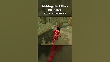 Making the killers DC in 2v8 Full Vid on YT #dbd #fyp #funny #deadbydaylight #dbdmemes