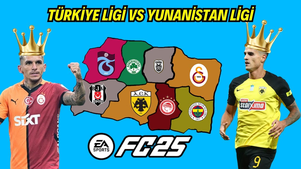 FC 25 EMPERYALİZM - Türkiye Ligi vs Yunanistan Ligi