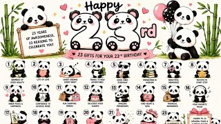 Aesthetic Panda Theme Birthday Gifts 🎁🐼 #Diy #cutegiftideas 