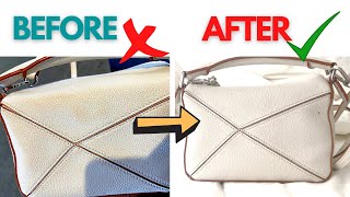 EASIEST WAY TO REMOVE COLOR TRANSFER / STAIN / DYE ON A BAG 💔❌✅✅💯