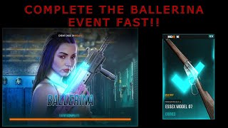 Best way to get High Table Coins for the BALLERINA event. Unlock the ESSEX MODLE 07 in Black Ops 6