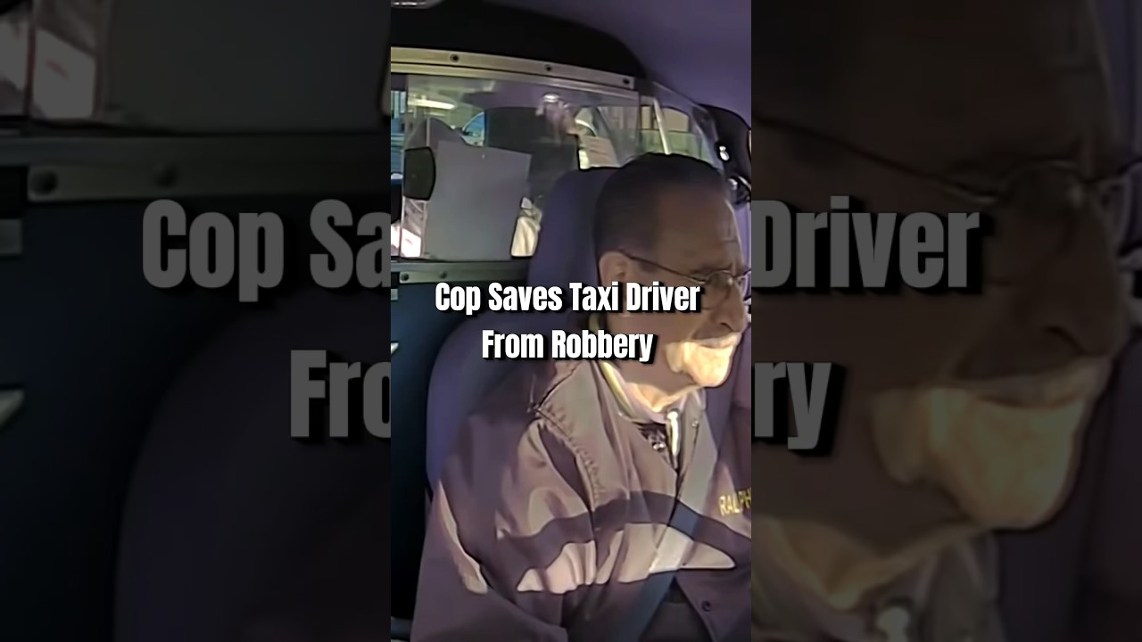 Cop Save Taxi Driver From Attempted Robbery 