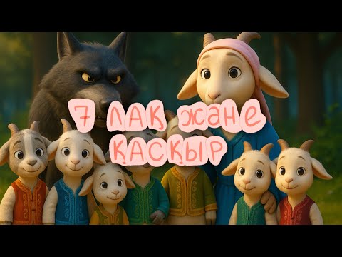 🐺🐐ҚАСҚЫР мен 7 ЛАҚ — Қазақша мультфильм #қазақша #ертегі #ертегілер