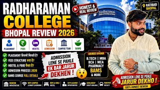Radharaman College Bhopal Review 2026 🔥 Placement | Fees | Hostel | Admission | Campus Tour | BAMS