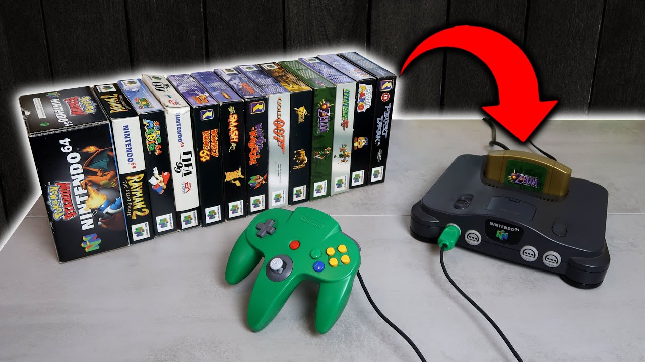 probando JUEGOS en NINTENDO 64 😲 ¿sientes esos feelings? YO SÍ - YouTube