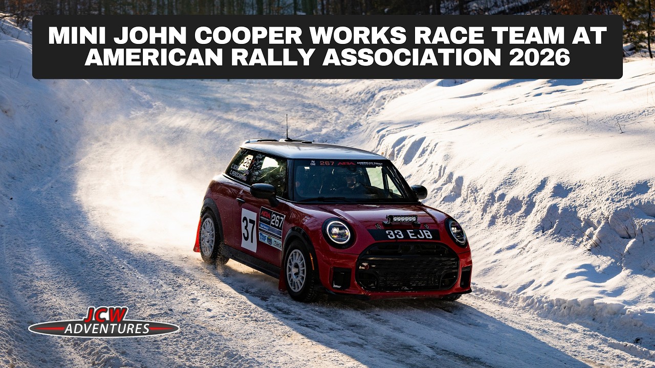 MINI USA AND JOHN COOPER WORKS RACE TEAM AT AMERICAN RALLY ASSOCIATION ...