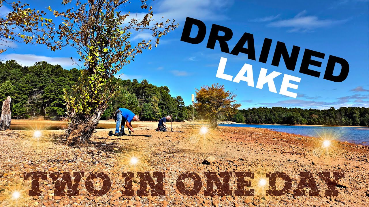 Они осушили озеро, и вы должны увидеть, что было на дне! Невероятно, два за один день?!