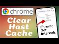 How to Clear Host Cache in Chrome (DNS Cache) - Chrome Net Internals