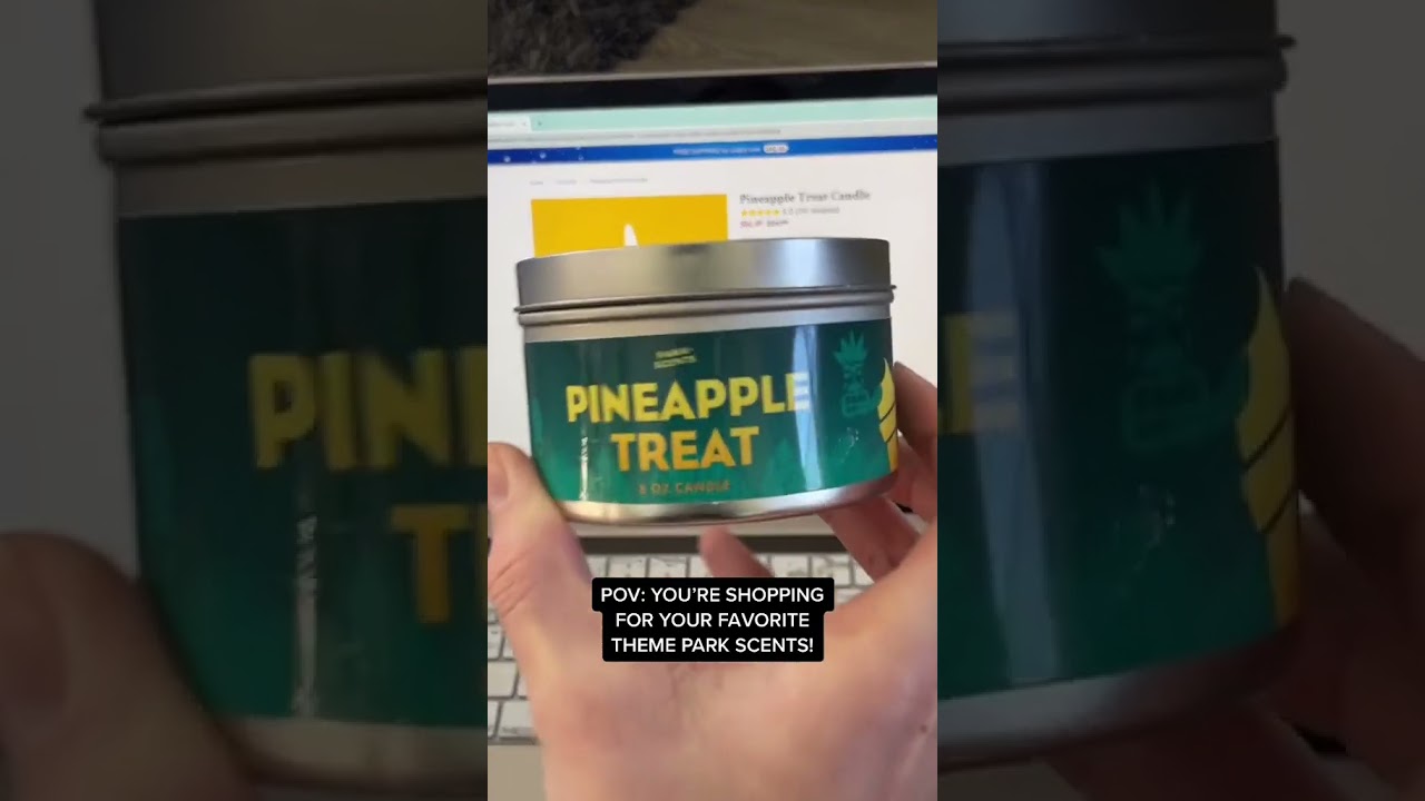 Popular Theme Park Candles