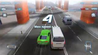 Turbo car racing--High speed 3D game video screenshot 2