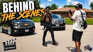 We pulled up to the HOOD to shoot a Music Video with @Re4lsmb