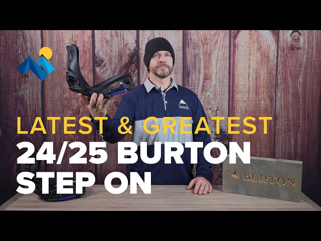 The Latest & Greatest In Burton StepOn For 24/25 - YouTube