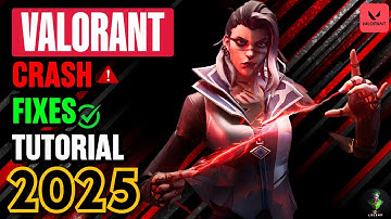 Valorant Crashing FIXED! | Common troubleshooting in 2025