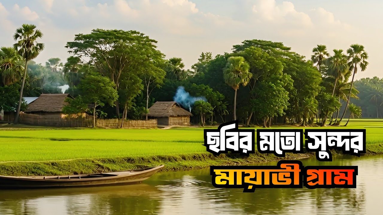 ছবির মতো সুন্দর একটি গ্ৰাম | শান্তির নিড় | Rural scene of Bangladesh