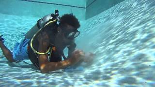 Finding and Repairing Underwater Cracks in Concrete Swimming Pool HOW TO