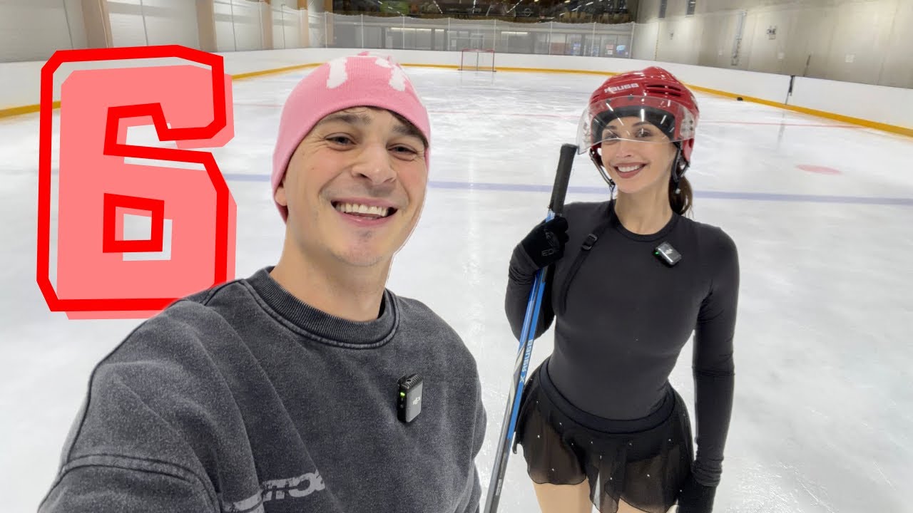 HOKEJISTA vs KRASOBRUSLAŘKA | vlogmas #6