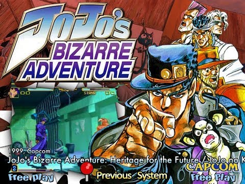 Jojo's Bizarre Adventure ROM, CPS3 Game