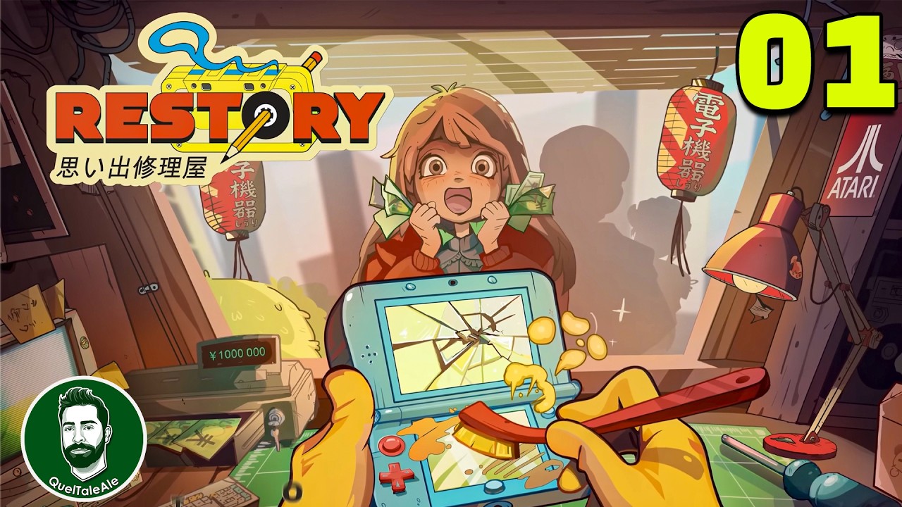 Restory - APRIAMO UN PICCOLO NEGOZIO DI RIPARAZIONI A TOKYO - Gameplay ITA - 01