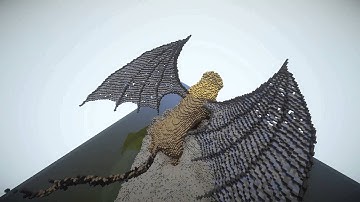 Minecraft Cinematics - Manticore, a Mythical Creature