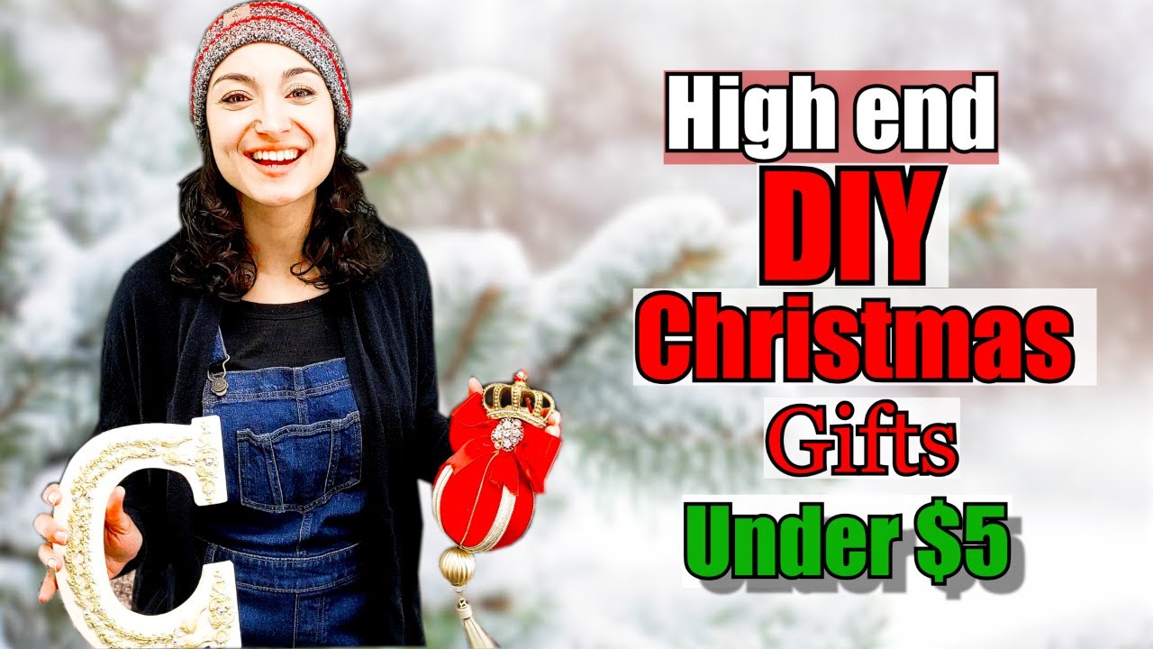 $5 DIY Christmas Gift Ideas - Mission: to Save