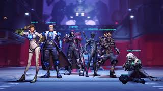 Tea bagging player on overwatch