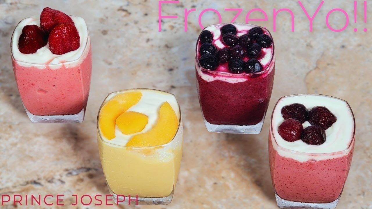 Frozenyo Best FrozenYo Recipes | Three unique ways | Sugar-Free | - YouTube