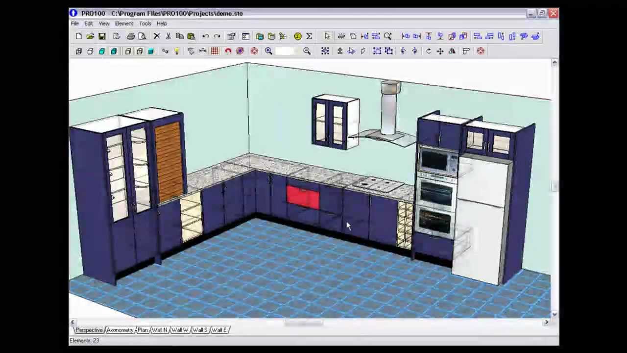 PRO100 3D  Design  Software Demo V4  YouTube