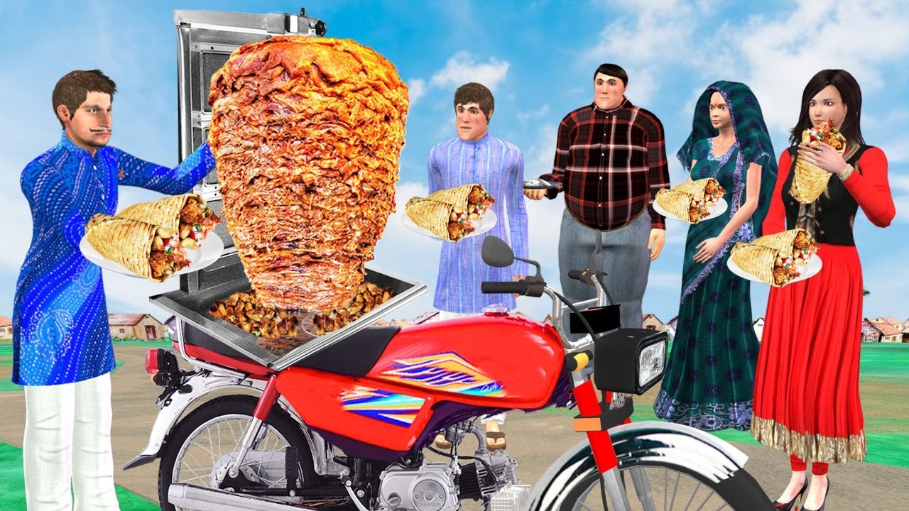 मोटरबाइक चिकन शवर्मा वाला Motorbike Chicken Shawarma Wala Comedy Video