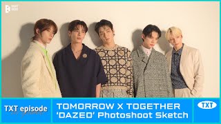 [EPISODE] 'DAZED' Photoshoot Sketch - TXT (투모로우바이투게더)