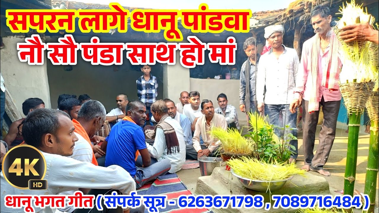 ।। सपरन लागे धानू पांडवा , नौ सौ पंडा साथ हो मां ।। धानू भगत गीत #bhagat #sharda #navratri #maihar