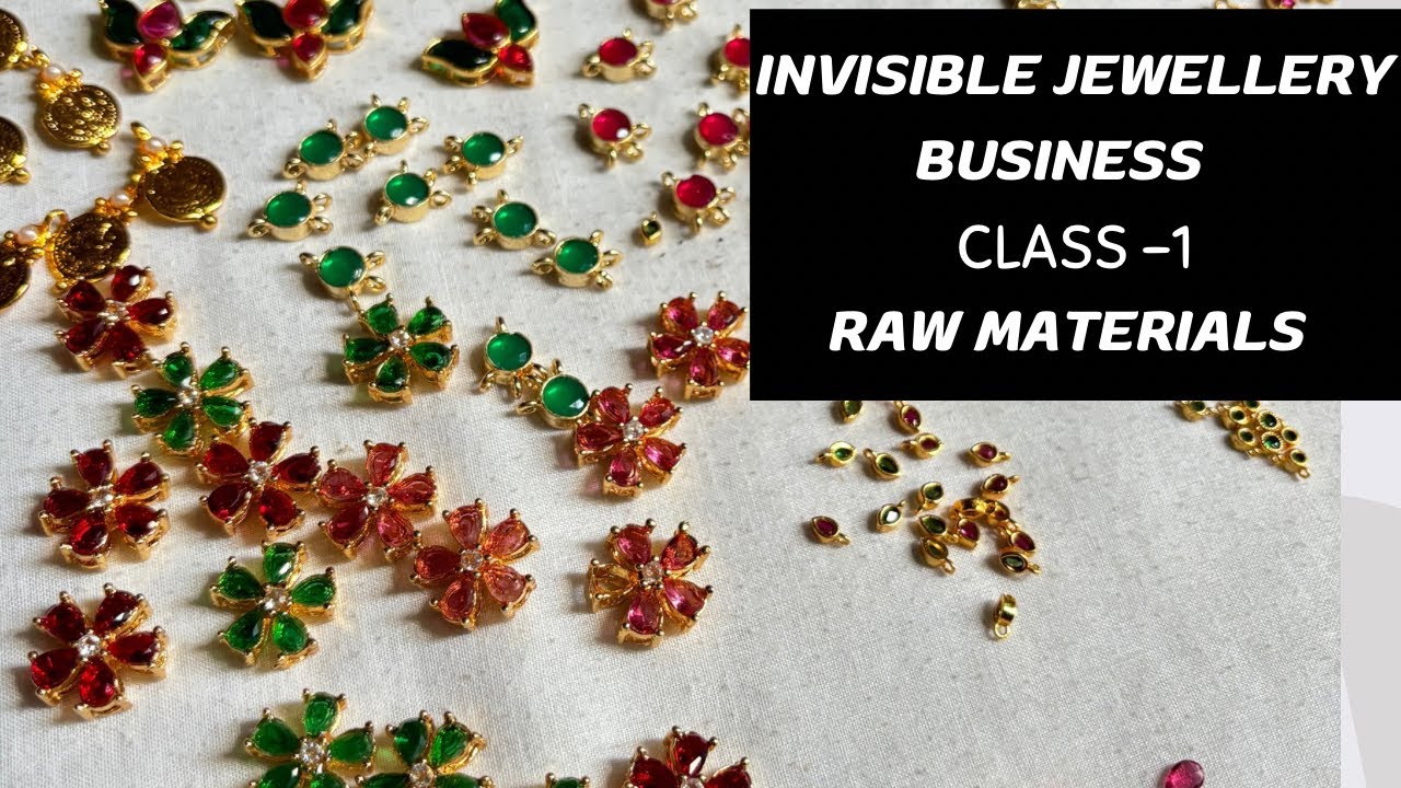 Invisible jewellery business ideas | Invisible jewellery raw materials | Trending jewellery