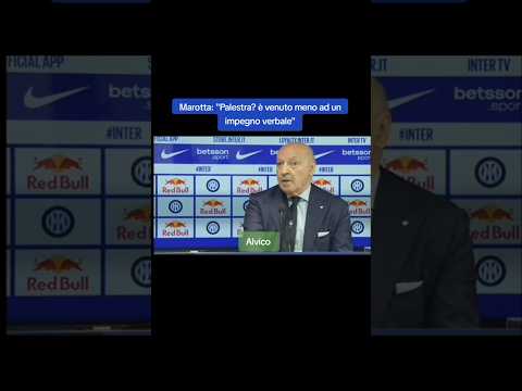 Video Marotta: Palestra? è venuto meno ad un impegno verbale
