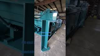 Reconditioned horizontal baler #machine #recycle #manufacturing #factory  #welding