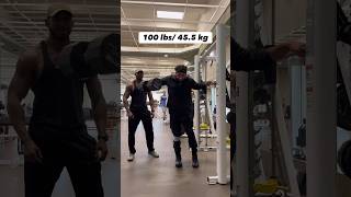 100 Pound Lateral Raise?
