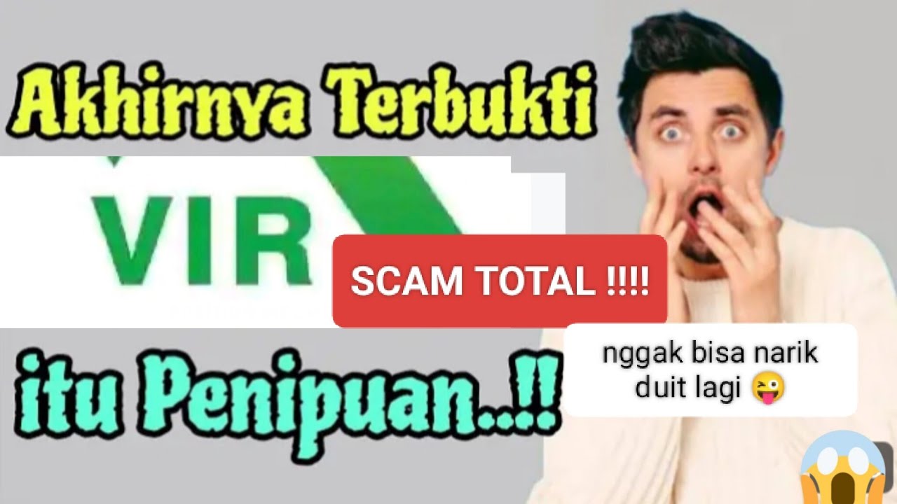 Akhirnya VIR SCAM TOTAL 😜, Semua Gagal Withdraw! Terbukti Aplikasi VIR itu Penipuan 
