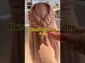 hairstyle of the day..✨😍 #viral #hairstyle #style #makeup #trending#fashion#shorts#youtubeshorts#yt