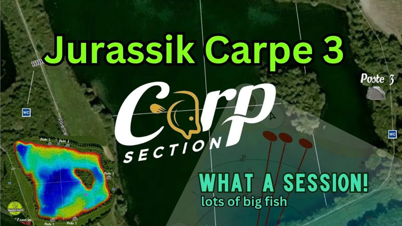 Carpfishing @ Jurassik Carpe 3,    ( With subtitles! ) E, F, D, N.