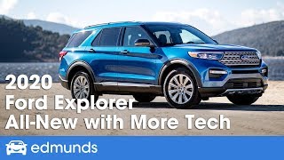 All New Ford Explorer First Look And Details From The 19 Detroit Auto Show Edmunds Youtube