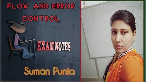 Flow and error control in  computer network