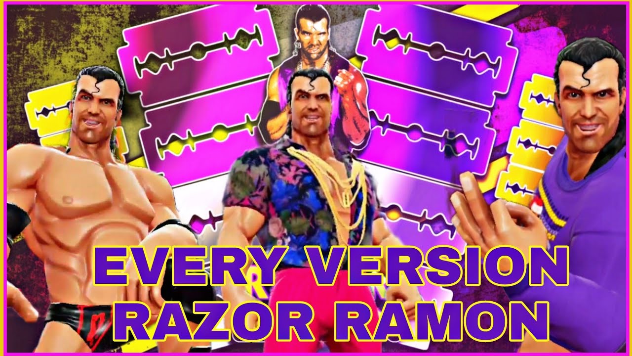 ALL VERSIONS RAZOR RAMON | WWE MAYHEM